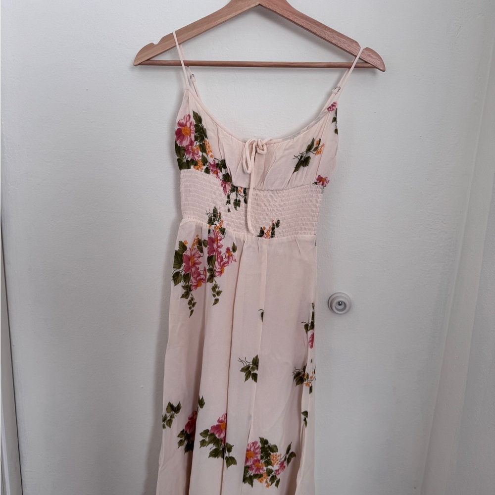 Reformation Cream Zip Detail